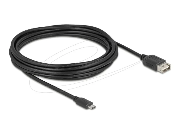 DELOCK USB 2.0 Kabel Typ Micro-B zu A 5m