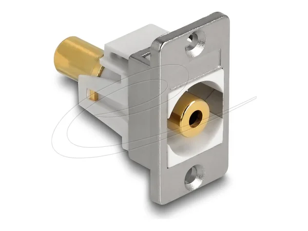 DELOCK Panel Mount Klinkenbuchse 3,5mm