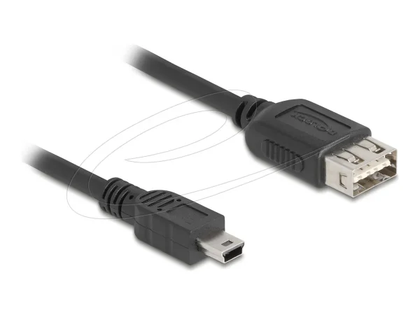DELOCK USB 2.0 Kabel Typ Mini-B zu A 2m