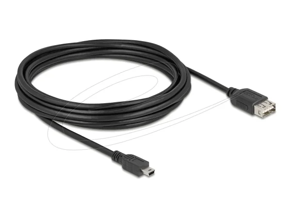 DELOCK USB 2.0 Kabel Typ Mini-B zu A 5m