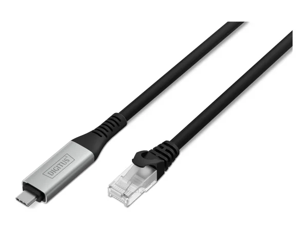DIGITUS USB-C - RJ45 CAT 6A S/FTP Kabel