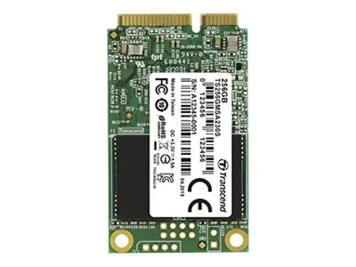 TRANSCEND 256GB mSATA SSD SATA3 3D TLC