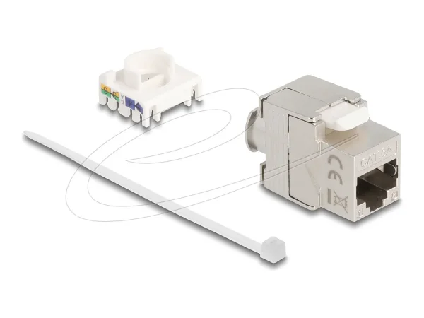 DELOCK Keystone Modul Slim RJ45 zu LSA