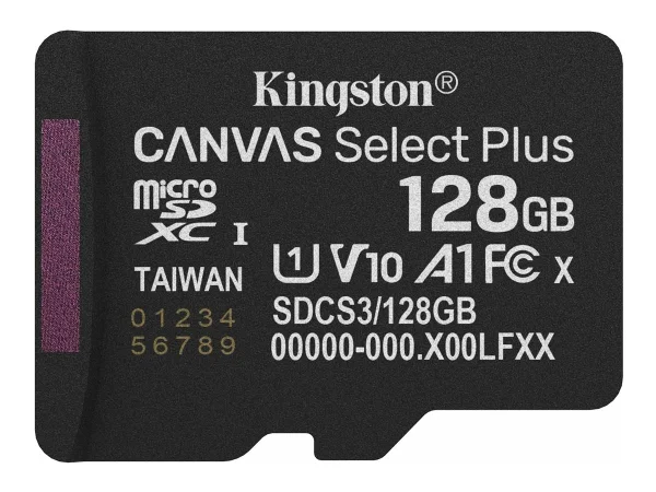 KINGSTON 128GB micSDXC Canvas Select