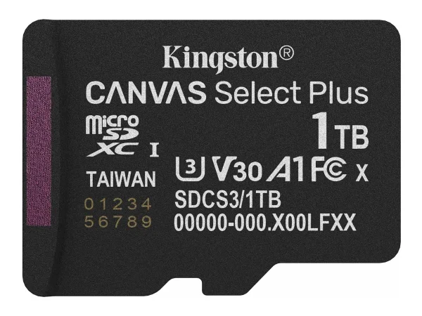 KINGSTON 1TB micSDXC Canvas Select Plus
