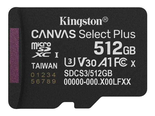 KINGSTON 512GB micSDXC Canvas Select