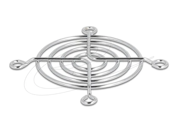 DELOCK Luftergitter 60 x 60mm silber