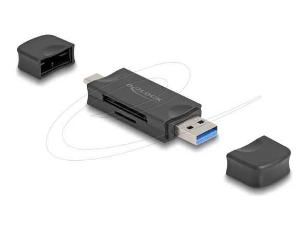 DELOCK Card Reader USB 5 Gbps USB Type-C