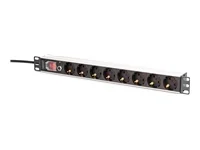 DIGITUS 1U Alu PDU Rackmount 7x
