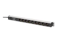 DIGITUS Alu PDU Rackmount FrequenzFilter