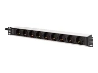 DIGITUS 1U Alu PDU rackmount 8x