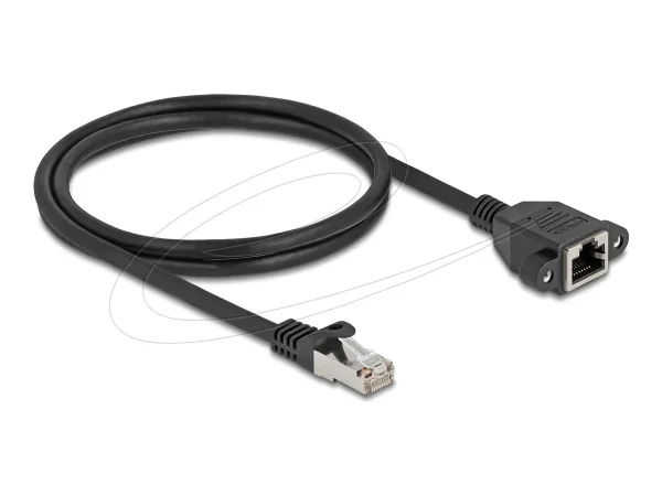 DELOCK Kabel S/FTP RJ45 Cat.6A 1m
