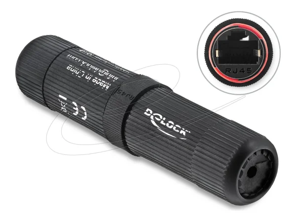 DELOCK Kabelverbinder RJ45 Cat.6mit M16