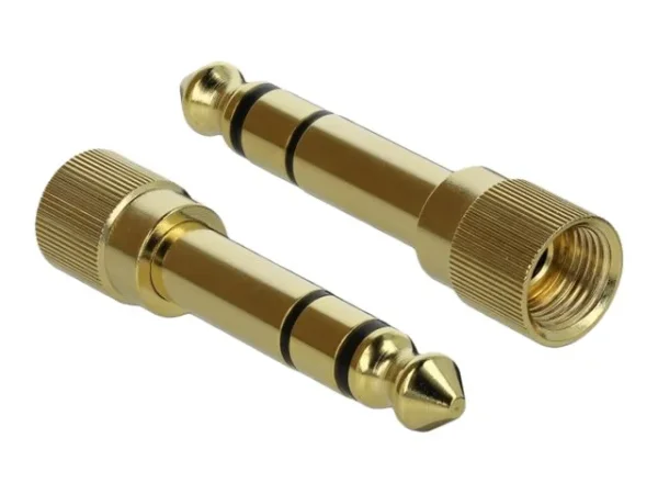 DELOCK Spiralkabel 3,5 mm 3 Pin 1 m