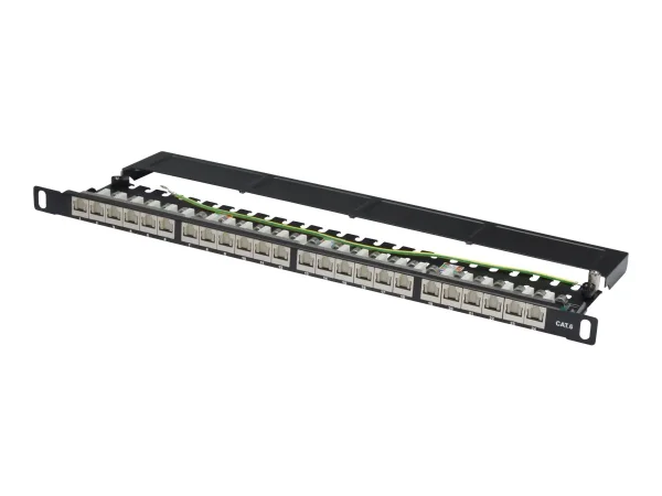 DIGITUS Patch Panel 48,3cm 24Port Cat6