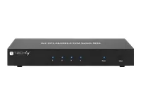 TECHLY KVM Switch Display Port 1.2 4Port
