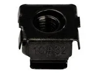 STARTECH 10-32 Käfigmuttern - Schwarz