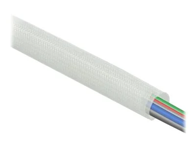 DELOCK Schutzschlauch 10 m x 4 mm weiss