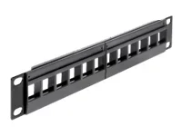 DELOCK 10  Patchpanel 12 Port Keystone