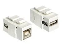 DELOCK Keystone USB2.0 A Bu>USB2.0 B Bu