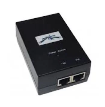Ubiquiti PoE Adapter/Injector POE-48-24W-G 48VDC 24W Gigabit Helps Protect Against ESD Events