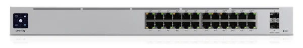 Ubiquiti Switch UniFi 24xRJ45 GBit/2xSFP+ Managed PoE+ 400W Gen2 19" Rack-Mountable, 1,3" Touchscreen