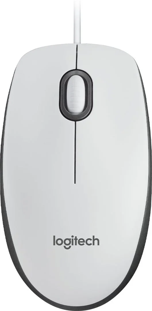 Logitech Mouse M100 Optical white Karton