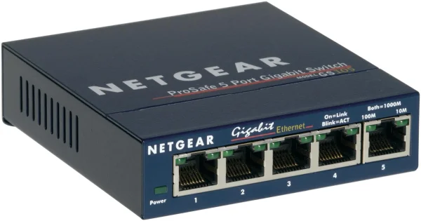 Netgear 5Port Switch 10/100/1000 GS105GE