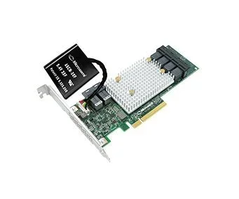 Adaptec SmartRAID 3154-24i 4GB SAS 24 HDD Sgl.  PCIe x8 12 Gbps Low Profile
