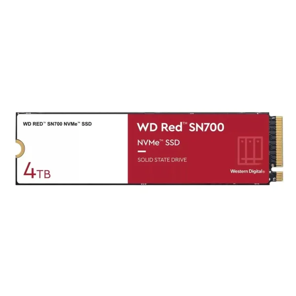 WD SSD M.2 (2280) 4TB Red / NAS 24x7 /NVMe (Di)