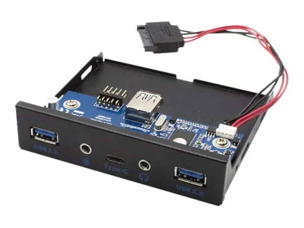 I-TEC USB-C/USB 3.0 InternalFP mit Audio