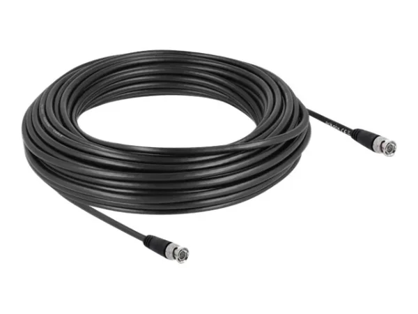 DELOCK Kabel BNC zu BNC Stecker 20m