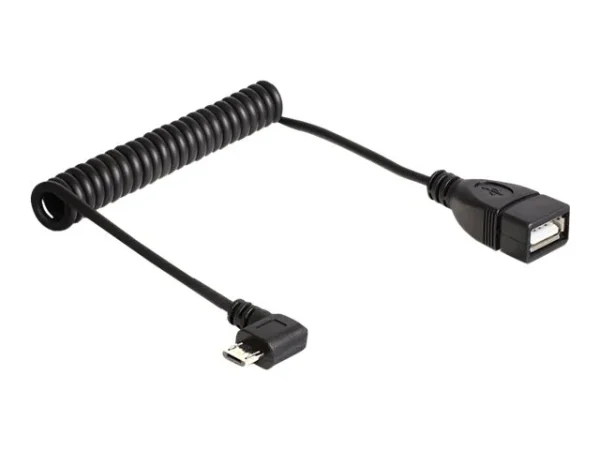 DELOCK Kabel USB micro-B 90G > USB-A OTG