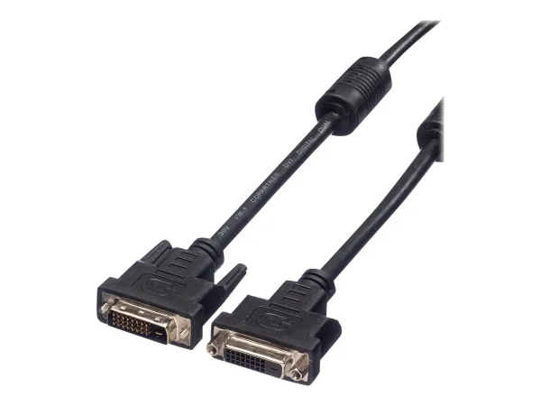 VALUE Verlängerungskabel DVI dual link3m