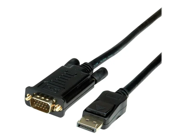 ROLINE Kabel DisplayPort-VGA DP 1m