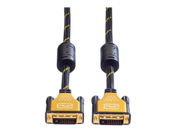 ROLINE GOLD Monitorkabel DVI ST-ST 10m