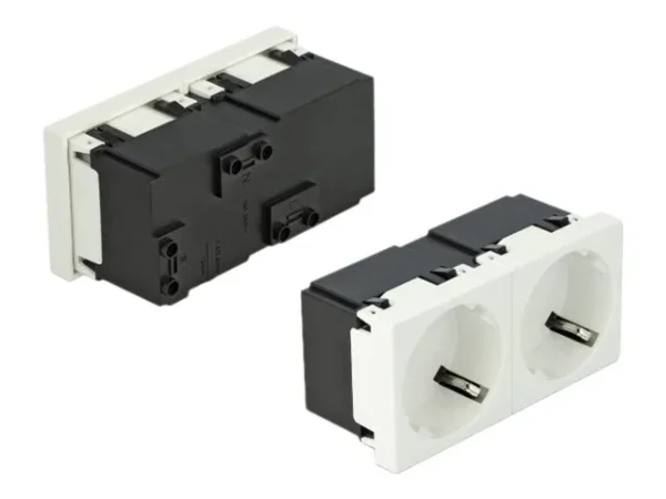 DELOCK Easy 45 Schutzkontakt-Steckdose