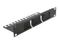 DELOCK 25cm Kabelmanagement Bürstenleist