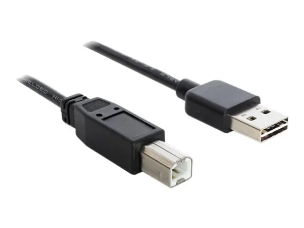 DELOCK Kabel EASY USB 2.0-A > B St/St 3m