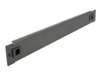 DELOCK 48,26cm Blindabdeckung 1 HE sw