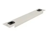 DELOCK 25,4cm Blindabdeckung 1 HE grau