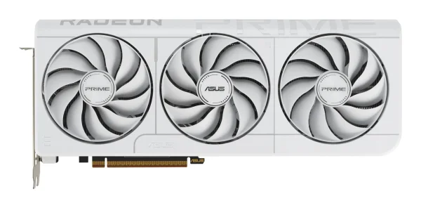 ASUS VGA 16GB RX9070XT PRIME OC WHITE 3xDP/HDMI PRIME-RX9070XT-O16G-WHITE