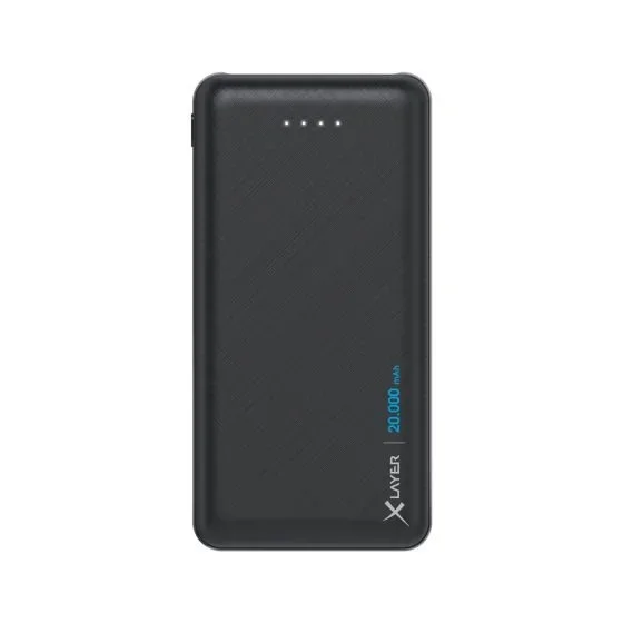 XLayer Powerbank Micro (20.000mAh) black
