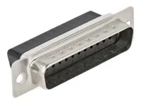 DELOCK D-Sub 25 Pin Crimp Stecker Metall