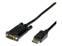 VALUE Kabel DisplayPort-VGA DP 1,5m