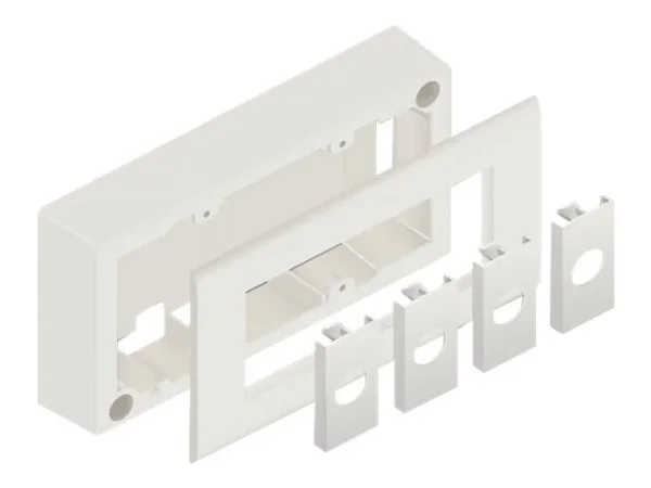 DELOCK Aufputzgehäuse Easy 45 152x82mm