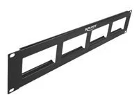 DELOCK Easy 45 48,3cm Patchpanel 2 HE