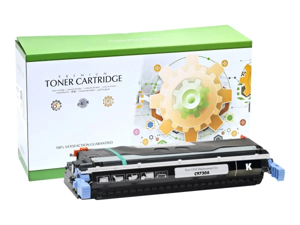 STATIC cartr HP C9730A blk reman 13k