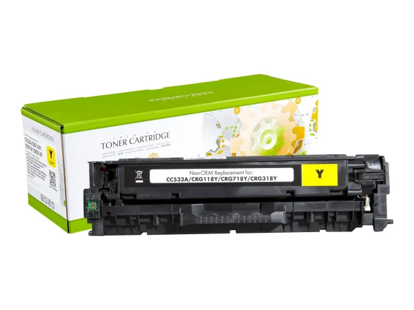 STATIC cartr HP CC532A ylw reman 2.8k