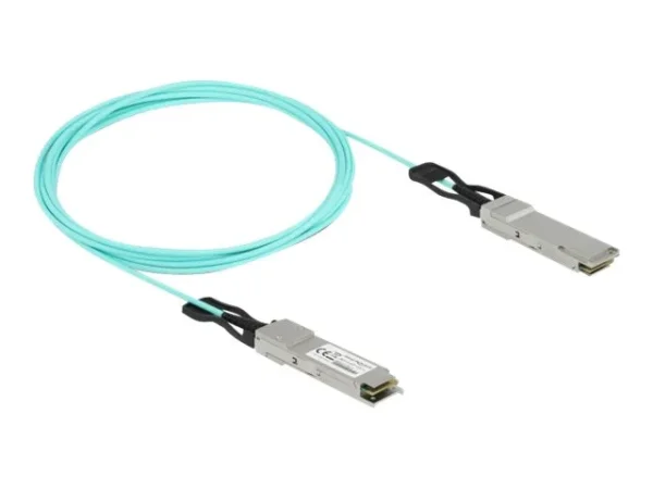 DELOCK Aktives Optisches Kabel QSFP+ 3m
